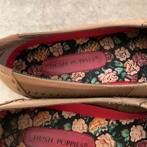 Hush Puppies Leather Flats - Picture 4 of 7